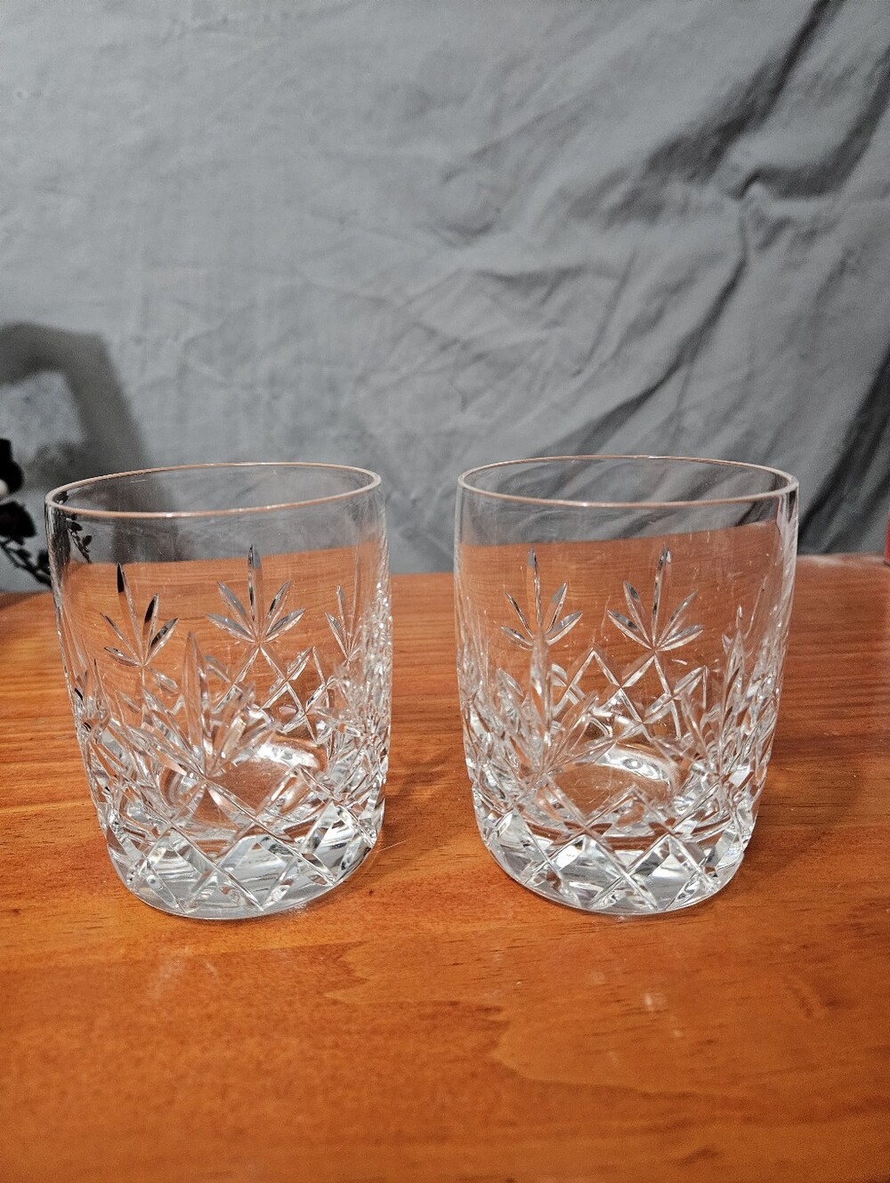 Lenox Charleston Double Old Fashioned Crystal Whiskey Glasses!